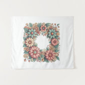 フローラ織物 タペストリー (正面(横))