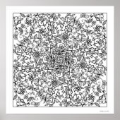 フローラ美しいあなたが色の美しい大 ポスター (正面)