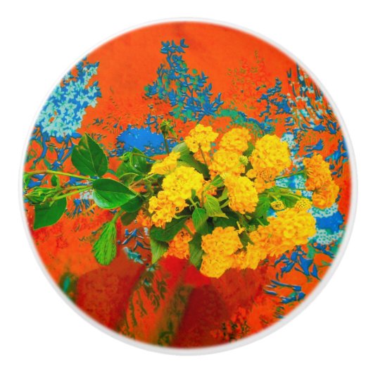 フローラ美しいの強力なパワーカラー セラミックノブ (正面)