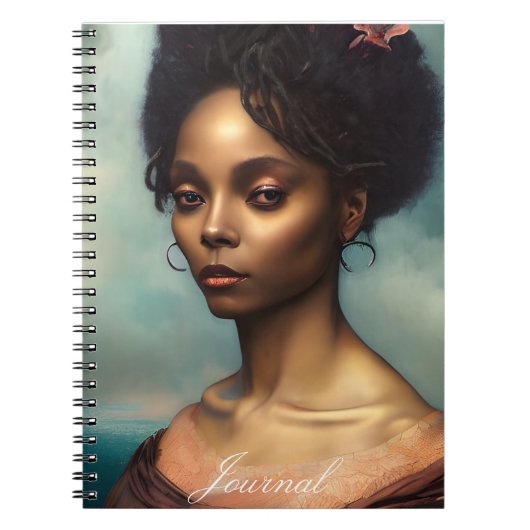 フローラ美しいファンタジー女性誌 ノートブック (正面)