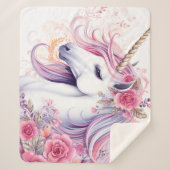 フローラ美しい一角 シェルパブランケット (正面)