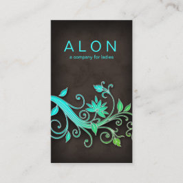 フローラ美しい名刺メイクアップアーティストBG 名刺