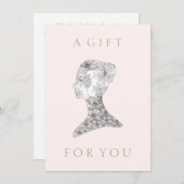 フローラ美しい女子サロン及びスパギフト券 (正面/裏面)