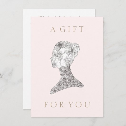 フローラ美しい女子サロン及びスパギフト券 (正面/裏面)