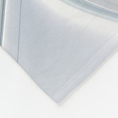 フローラ美しい抽象芸術モダンブルーパステルフラワー フリースブランケット (角)