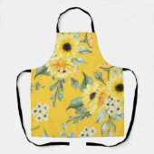 フローラ美しい装飾用クッション エプロン (正面)