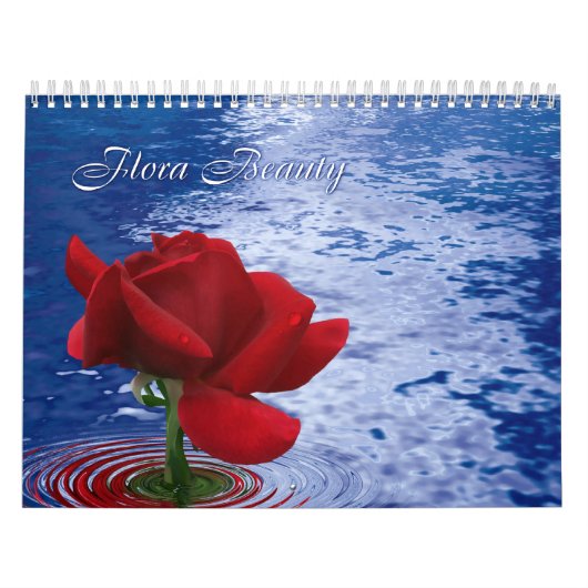 フローラ美しい カレンダー (カバー)