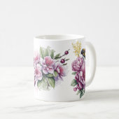 フローラ美しい コーヒーマグカップ (正面右)