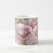 フローラ美しい コーヒーマグカップ (中央)