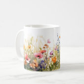 フローラ美しい コーヒーマグカップ (正面左)