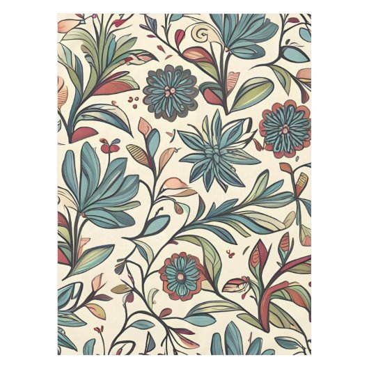 フローラ美しい テーブルクロス (正面)