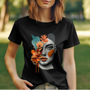 フローラ美しい Tシャツ