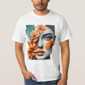 フローラ美しい Tシャツ (正面)