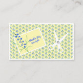 フローラ美容師アポイントメントカード コーリングカード (正面)