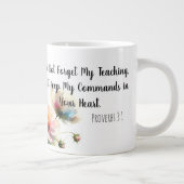 フローラ聖なる書物、 経典 ジャンボコーヒーマグカップ (右)