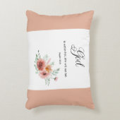 フローラ聖句 アクセントクッション (正面(垂直))