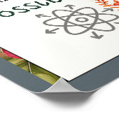 フローラ聖書の聖句と神の全てのもの – ポスター (角)