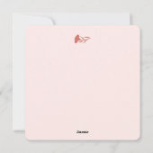 フローラ聖書の聖句アート「私はあなたを信頼する」 シーズンカード (裏面)