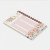 フローラ聖書勉強はキリスト教信仰の賜物を書く ポストイット (アングル)