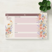 フローラ聖書勉強はキリスト教信仰の賜物を書く ポストイット (オフィス)