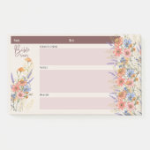 フローラ聖書勉強はキリスト教信仰の賜物を書く ポストイット (正面)