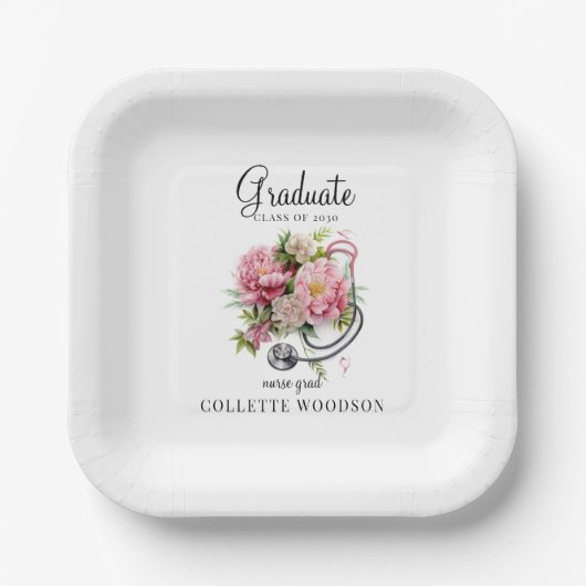 フローラ聴診器ナース20XX級 ペーパープレート (正面)