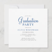 フローラ聴診器医科卒業招待状 招待状 (裏面)