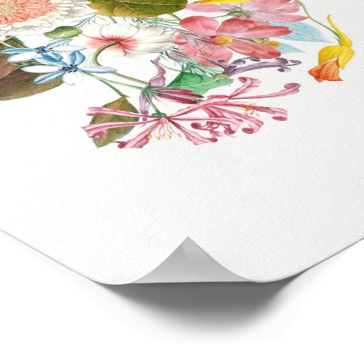 フローラ肺 ポスター (角)