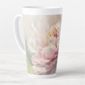 フローラ背景春花 カフェラテマグ (左アングル)