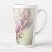 フローラ背景春花 カフェラテマグ (右)