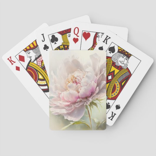 フローラ背景春花 トランプ (裏面)