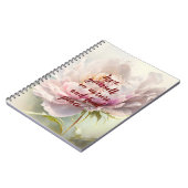 フローラ背景春花 ノートブック (左側)