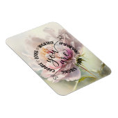 フローラ背景春花 マグネット (右側)