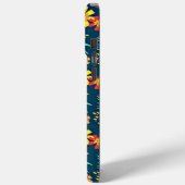 フローラ背景美しいデザイン Case-Mate iPhoneケース (裏面 / 左)