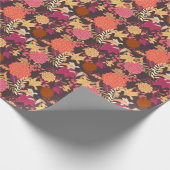 フローラ背景2 ラッピングペーパー (角)