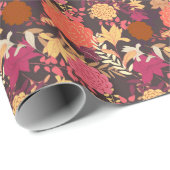 フローラ背景2 ラッピングペーパー (ロールコーナー)