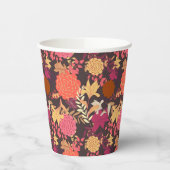 フローラ背景2 2 紙コップ (左)