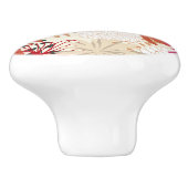 フローラ背景3 セラミックノブ (側面)