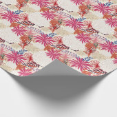 フローラ背景3 ラッピングペーパー (角)