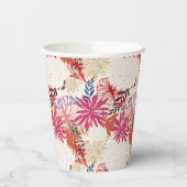 フローラ背景3 紙コップ (左)