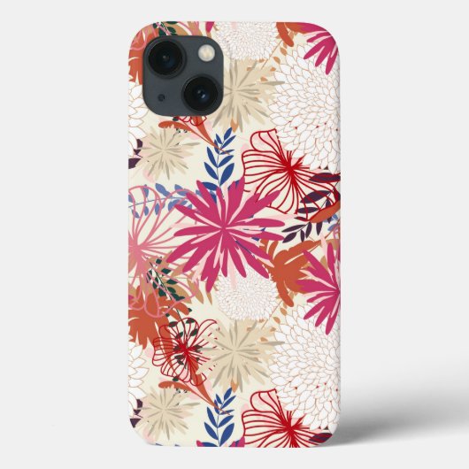 フローラ背景3 Case-Mate iPhoneケース (裏面)