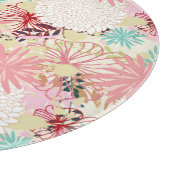 フローラ背景4 カッティングボード (角)