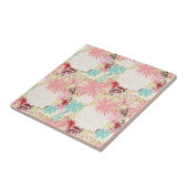 フローラ背景4 タイル (側面)