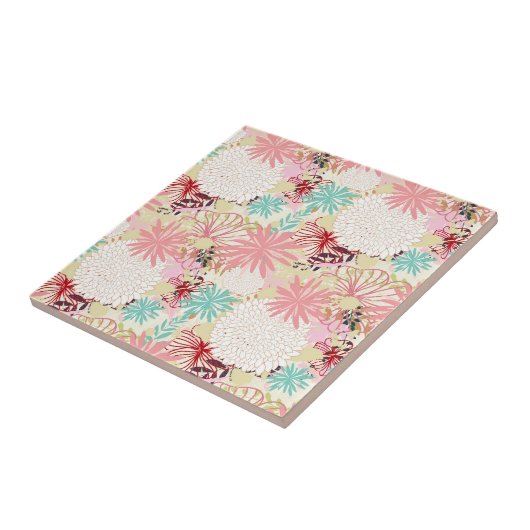 フローラ背景4 タイル (側面)