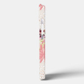 フローラ背景4 Case-Mate iPhoneケース (裏面 / 左)