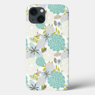 フローラ背景5 iPhone 13ケース