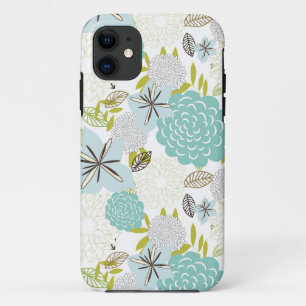 フローラ背景5 iPhone 11 ケース