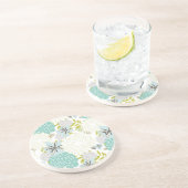 フローラ背景 コースター (側面)