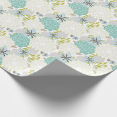 フローラ背景 ラッピングペーパー (角)