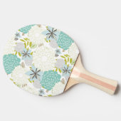 フローラ背景 卓球ラケット (横)